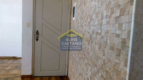 **canto Do Forte - 260m Praia** Apto1dorm/ 1vaga. Só R$225 Mil! - Vext06065