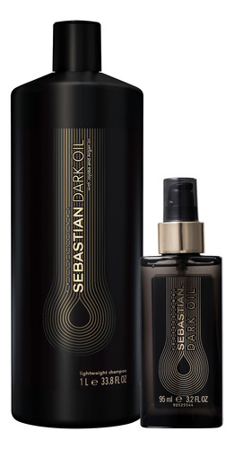 Kit Sebastian Professional Dark Oil Shampoo + Óleo (2 Produt