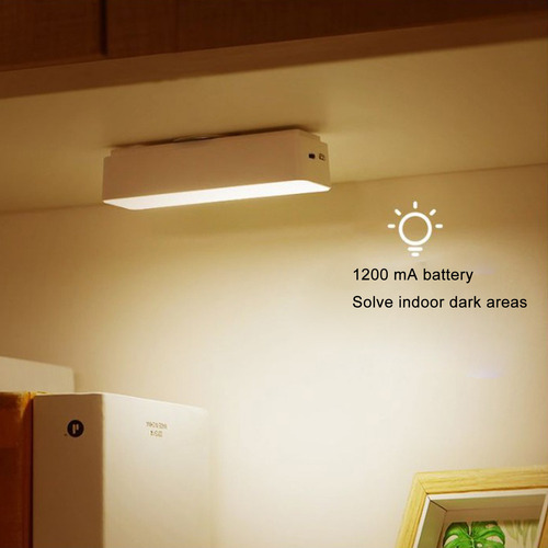 * Luz De Leitura De Parede - 3 Modos De Cor: 1200 Mah,