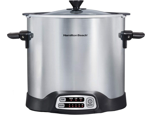 Hamilton Beach Sear & Cook Stock Pot Coachadora Lenta Con St