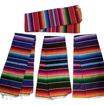 Comprar Paquete 10 Caminos Mesa 2.10mx37cm Sarape Artesanal Surtidos