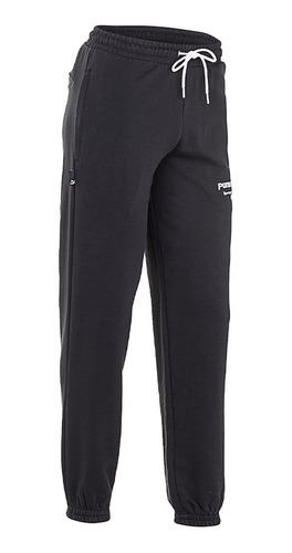 Pantalon Puma Team Sweat Tr Negro Solo Deportes