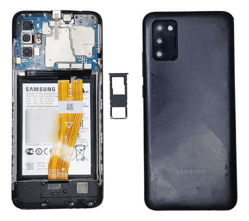 Samsung A02s Sm-a025m 64/4gb Libre Para Cambio Display Negro (Usado)