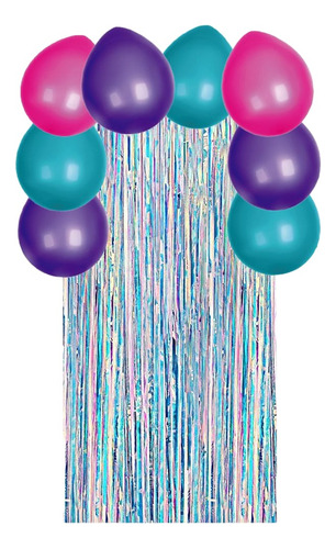 Arco De Globos Con Cortina 1x2 Mts (fiesta Teen) 