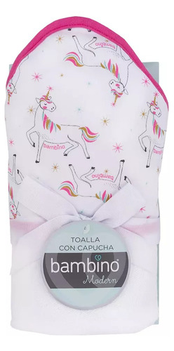 Bambino Toalla Capucha Niña Modern 1 Und