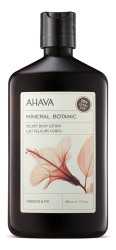 Ahava Mineral Botanic Velvet Cream Gel De Baño, Hibisco E .