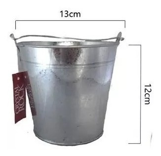 Frapera Hielera Balde Champagne Zinc Con Asa Devotofertas