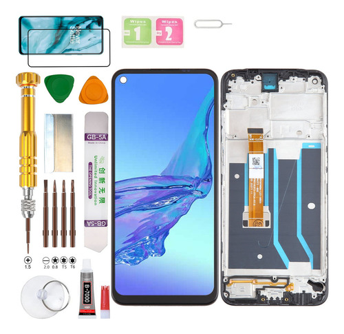 Pantalla y Macro Para Oppo A53 / A53S CPH2127 CPH2131 CPH2139 CPH2135 Display