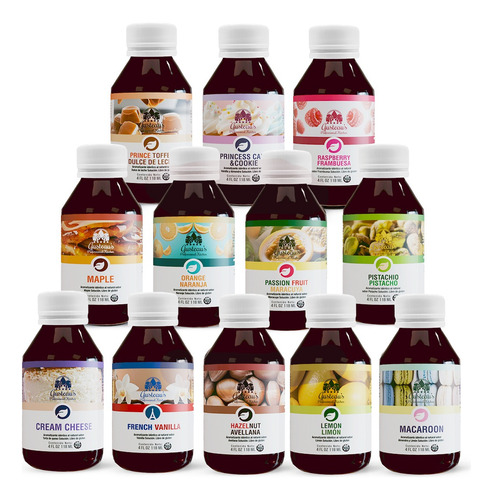 Emulsiones Para Pastelería Gusteau's® Pack 12 Unidades