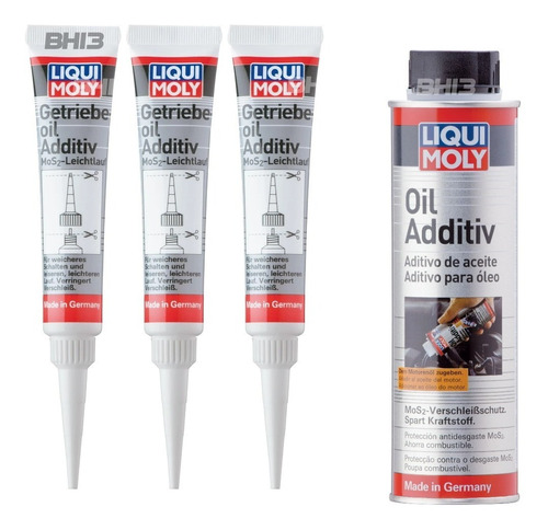 Oil Additiv Liqui Moly Mso2 + Gear Oil Additive Transmissão
