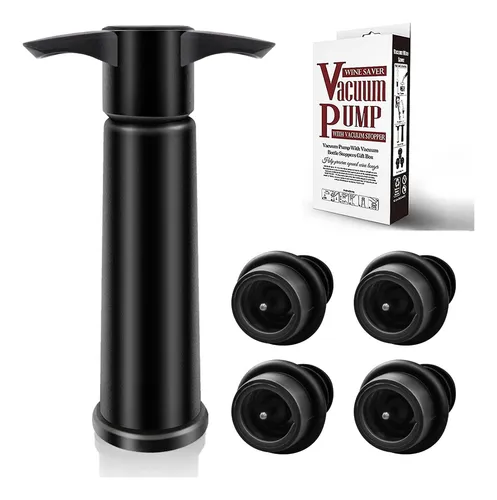 comprar Bomba Ahorradora De Vino Con 4 Tapones De Vino Al Vacio