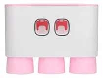 Comprar Soporte Cepillos Dispensador Pasta Dientes Multifunción Baño Color Rosa
