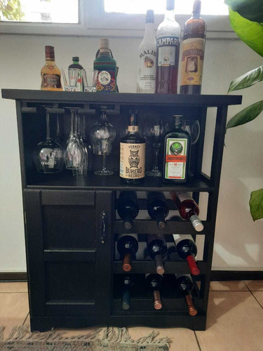 Mueble Bodega Bar Mesa Para Bebidas