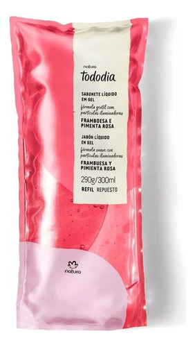 Frambuesa Y Pimienta Rosa Jabon Liquido Repuesto Tododia