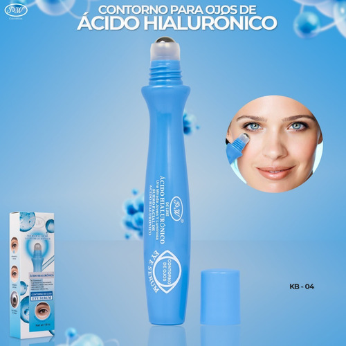 Gel Contorno De Ojos Sérum Antiarrugas Con Acido Hialuronico