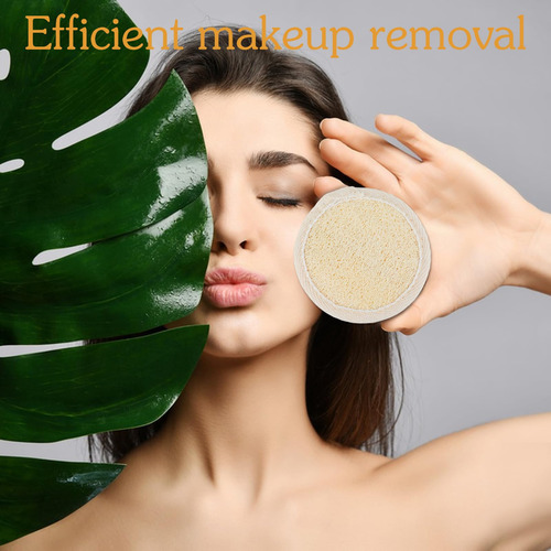 Esponja Exfoliante Facial Luffa 6 Unidades Limpiadora Color Tamaño De La Esponja