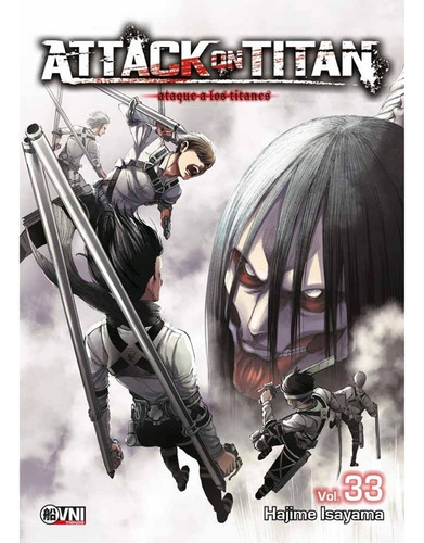 Manga Attack On Titan N°33 Hajime Isayama Ovni Press