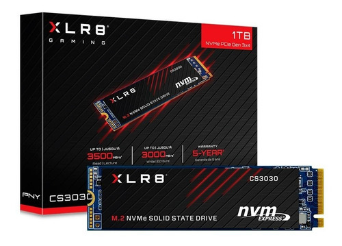 Disco Interno SSD M.2 Pny Xlr8 1 TB M280cs3030