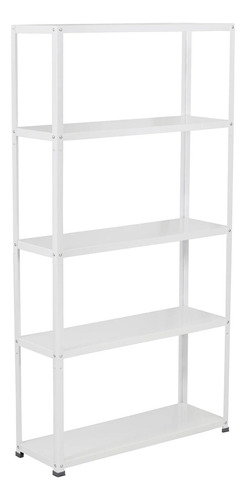 Estante Ar Shelving Aço Branco 5 Prateleiras 1,8mx90cmx30cm