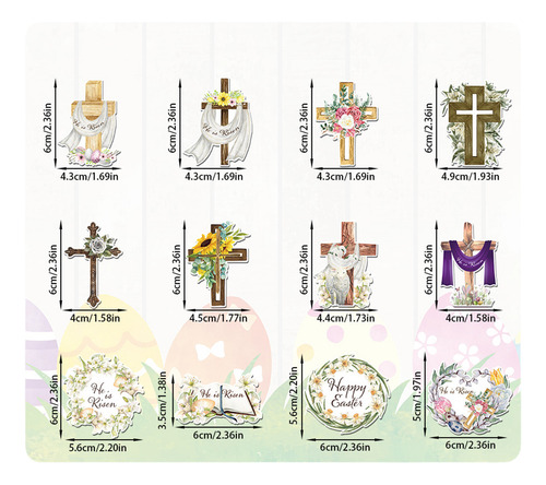 12 Cruces De Pascua Para Colgar La Decoración De La Resurrec