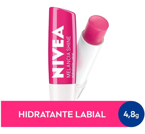 Nivea Hidratante Labial Melancia Shine 4,8 G