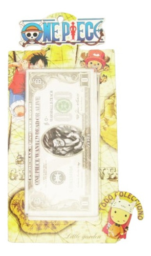 Paquete 10 Billetes Didacticos Importados Anime One Piece 