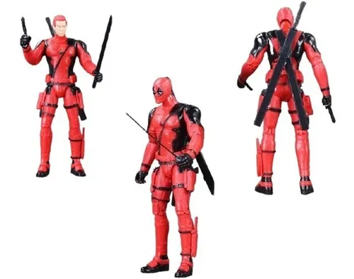 ‍Deadpool Figura Articulada de Acción con Accesorios