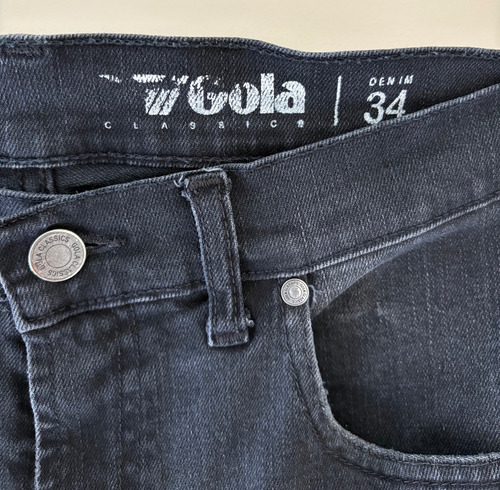 Jean Gola Tb Zadig Abercrombie Key Burgués Envío Gratis (Usado)