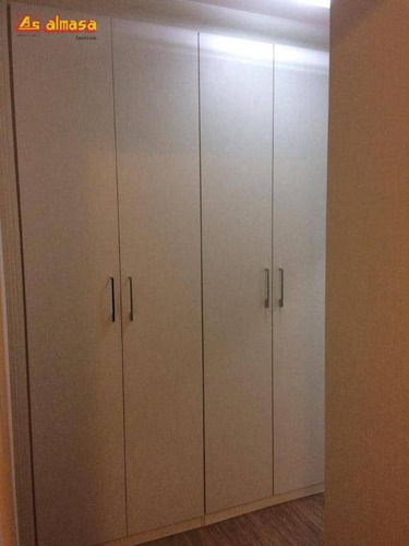 Apartamento Com 3 Dormitórios À Venda, 95 M² Por R$ 630.000 - Vila Augusta - Guarulhos/sp - Ap0557