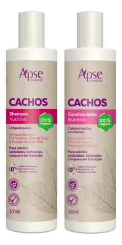 Kit Apse Sos Cachos Shampoo E Condicionador