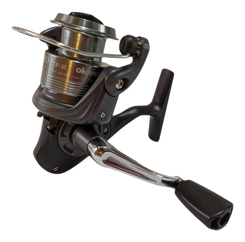 Reel Frontal Okuma Exide Pro Exp 30 Carrete Metálico Variada Gris Derecho/izquierdo