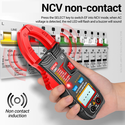 Cm81 Ac Clamp Meter 6000 Counts Auto Range