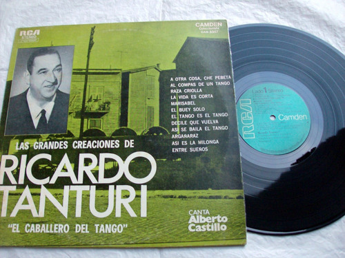 Ricardo Tanturi / Alberto Castillo Grandes Creaciones Lp Vg+