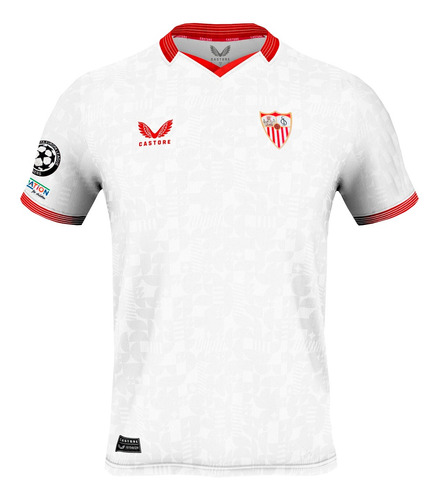 Camiseta Sevilla Castore 2024 #4 Sergio Ramos - Adulto