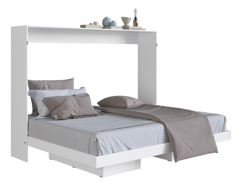 Cama Articulável Horizontal  Casal 140 Dallas Branco