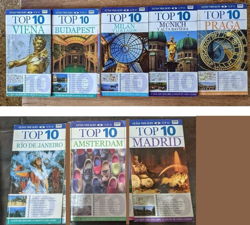 Libros Guias Visuales Top 10 Aguilar Paises Viajes Cada Uno (Usado)