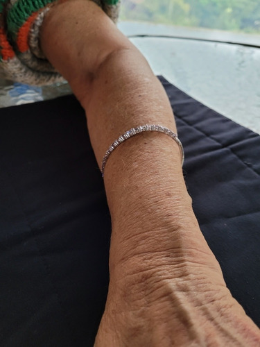 Imagem 4 de 5 de Pulseira Bracelete Tanzanita Natural, Prata 925 - 49900017