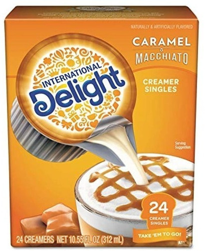 Crema P/café Delight, Sabor Caramelo Mocchiato 24 Pack