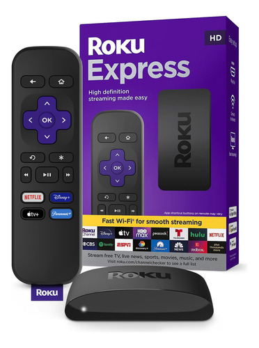 Dispositivo De Transmisión Hd Roku Express (nuevo, 2022) Con