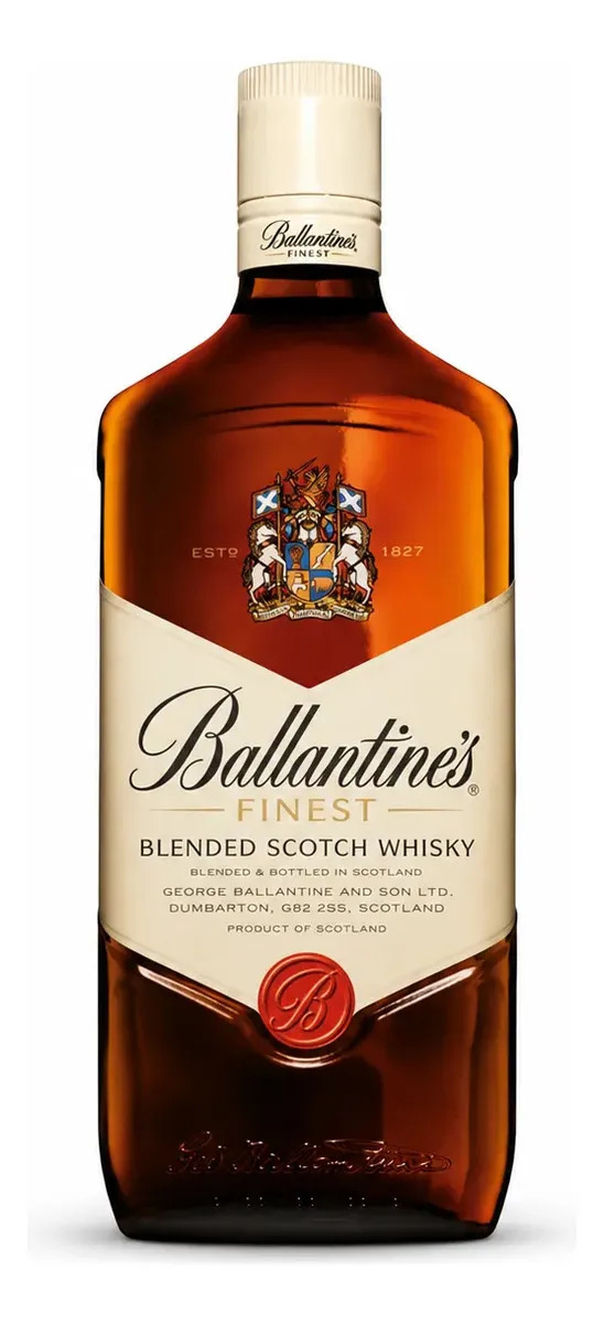 Ballantine's Finest whisky escocês 1L