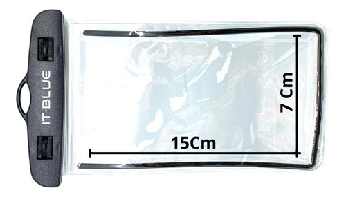 Imagem 2 de 7 de Capinha Mergulho Mar/piscina Celular Aprova D'agua Universal