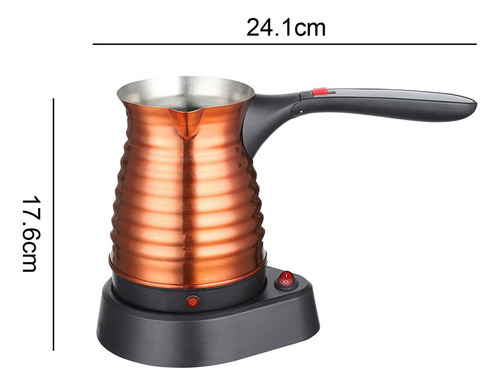 Cafetera Turca Eléctrica De 500ml, Tetera, Cafetera De.