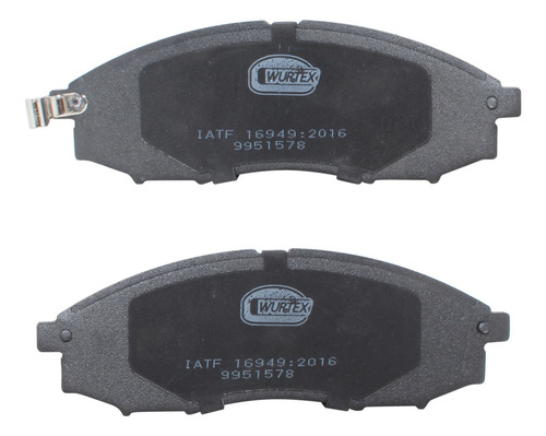 Juego Pastillas Freno Del Para Nissan Frontier 2.7 Td27 2000