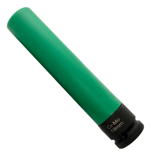 Soquete Mm 19 Drive Impact Lug Nut Soquete Fino De 1/2 Cr-m