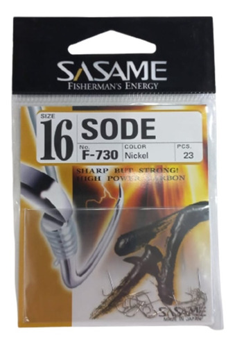 Anzuelo Sasame Sode De Paleta N° 16 Nickel 23 U. Peje Japon