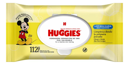 Toallas Húmedas Huggies Limpieza Diaria X112