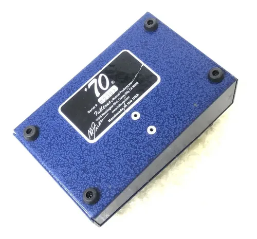 Pedal Fulltone 70 Fuzz Made In Usa Raridade - Fotos Reais Pedal Fulltone 70 Fuzz Made In Usa Raridade - Fotos Reais