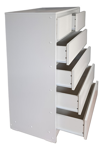 Cómoda Cajonera 6 Cajones Deco Blanco
