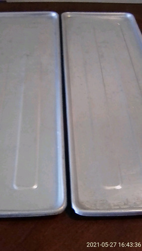 Imagen 2 de 4 de Bandeja De Aluminio Para Carniceria 76x26 Cms