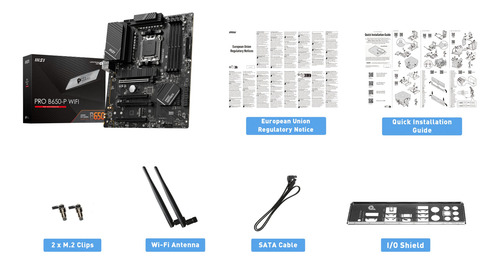Placa Madre Msi Pro B650-p Wifi Pro Series Am5 Atx Ddr5